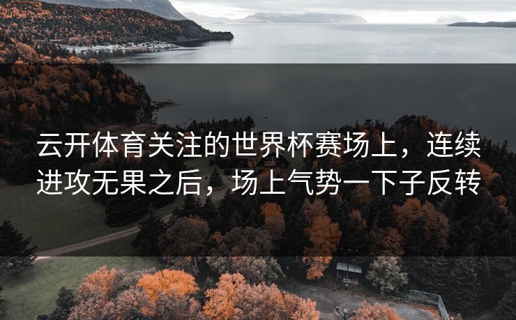 云开体育关注的世界杯赛场上，连续进攻无果之后，场上气势一下子反转